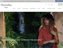Tablet Screenshot of maravillas-bags.com